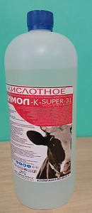 ДИМОЛ-К-SUPER -31 непенное моющее средство на азотной и ортофосфорной кислоте 1л